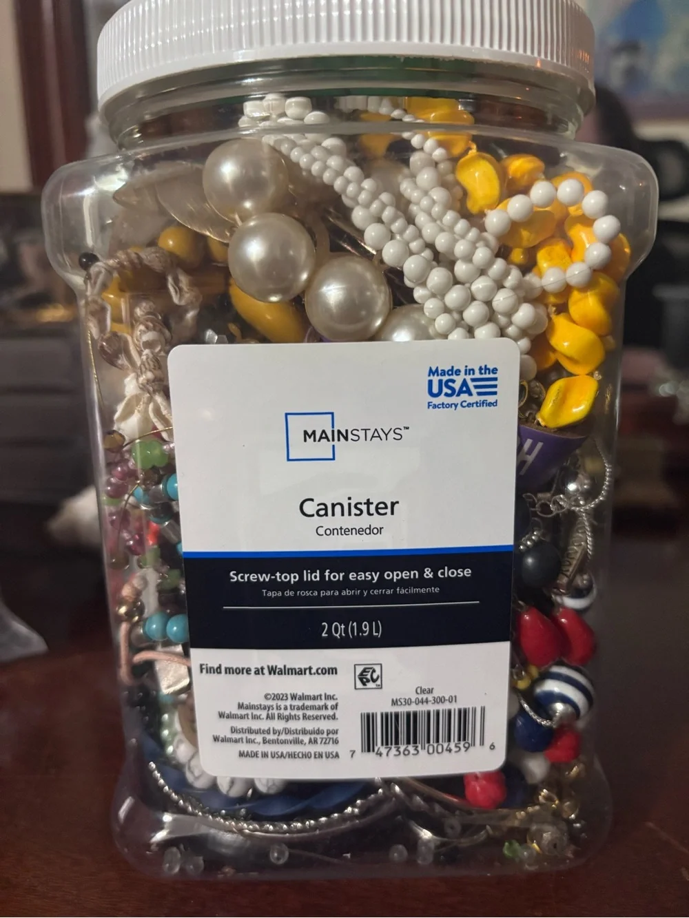 2 qt jewelry junk jar bundle